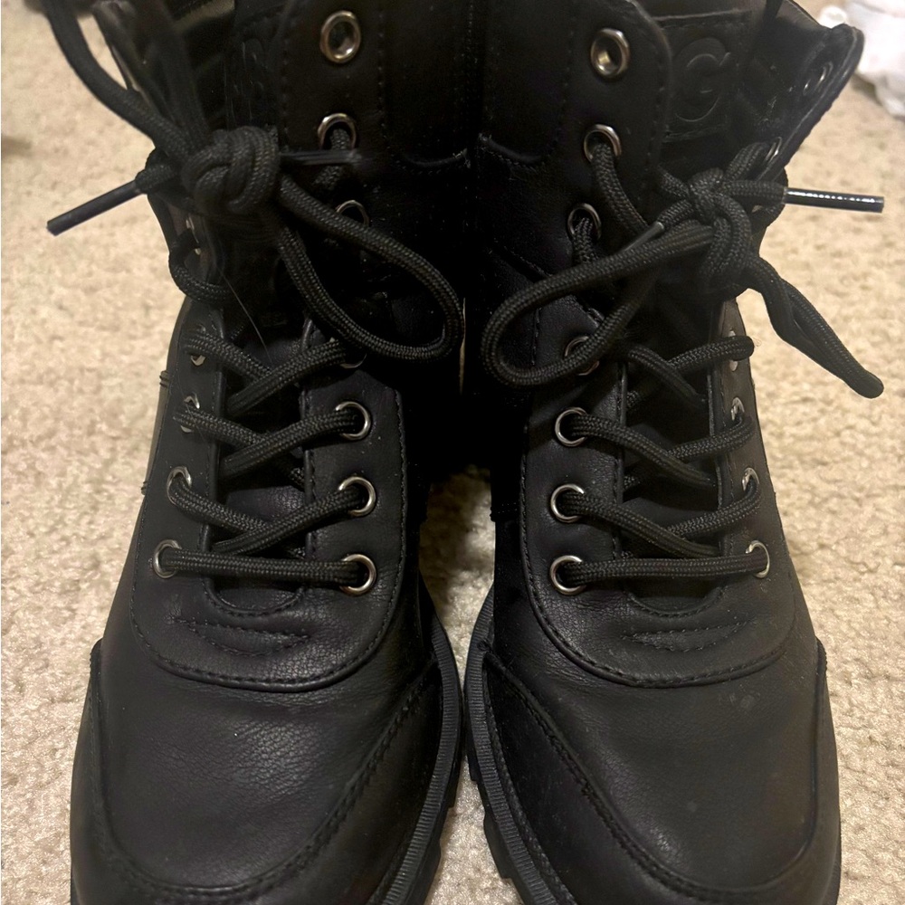 G by Guess Combat Boots